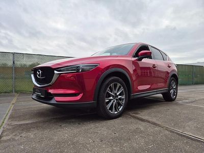 Rood (metallic) Gebruikt 2018 Mazda CX-5 SUV | € 23.950 (Eerlijke prijs)