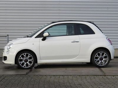 Wit Occasion 2014 Fiat 500C Cabriolet | € 8.750 (Eerlijke prijs)