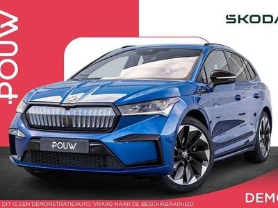 Blauw Gebruikt 2024 Skoda Enyaq iV SportLine SUV | € 52.350