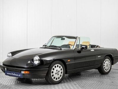 Zwart Gebruikt 1991 Alfa Romeo Spider Cabriolet | € 21.900