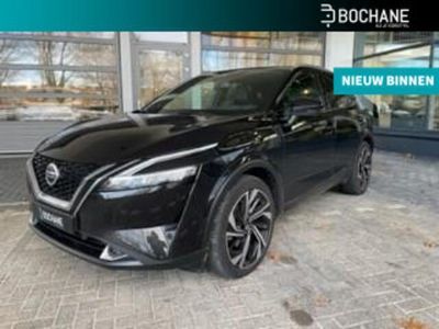 tweedehands Nissan Qashqai 1.3 MHEV Xtronic Tekna Plus Automaat / Cruise / Clima / Full LED / Navigatie / 360 Camera / PDC V+A / Panodak / 20 Inch / Apple Carplay of Android auto