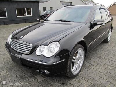 Zwart Gebruikt 2002 Mercedes C240 Avantgarde Stationwagen | € 11.000