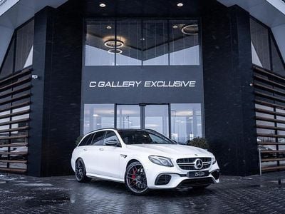 Occasion Mercedes E63S AMG Premium Plus 612 PK (450 kW) 2018 Wit Stationwagen