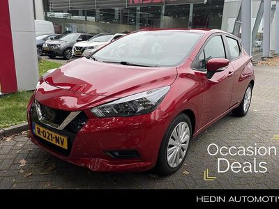 Rood Occasion 2022 Nissan Micra Acenta Hatchback | € 11.890 (Eerlijke prijs)