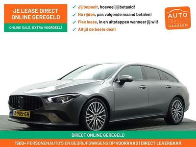 Grijs metallic Occasion 2021 Mercedes CLA220 Shooting Brake AMG Stationwagen | € 29.900