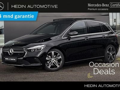 Zwart Occasion 2025 Mercedes B180 Luxury MPV | € 48.340 (Eerlijke prijs)