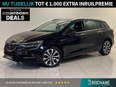 Zwart Gebruikt 2023 Renault Mégane GrandTour Techno Stationwagen | € 20.695 (Goede deal)