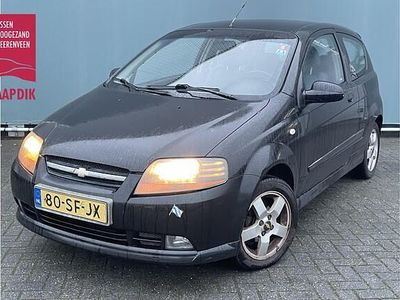 Occasion Chevrolet Kalos 94 PK (69 kW) 2005 Zwart Hatchback