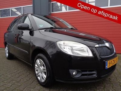 Zwart Gebruikt 2008 Skoda Fabia Ambiente Stationwagen | € 3.950 (Eerlijke prijs)