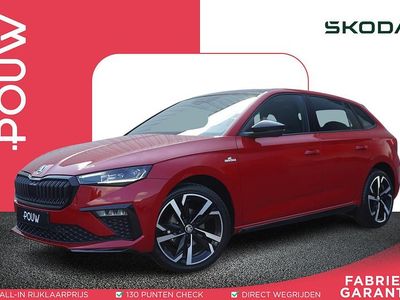Occasion Skoda Scala Monte Carlo 116 PK (85 kW) 2024 Rood Hatchback