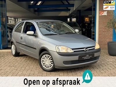 tweedehands Opel Corsa 1.2-16V Njoy 2003 3drs Elektr nieuwe APK NAP!