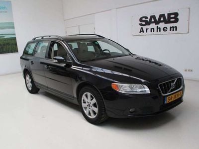 Occasion Volvo V70 Kinetic 145 PK (106 kW) 2009 Zwart, metallic lak Stationwagen
