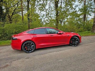 Occasion Tesla Model S Performance 309 kW (421 PK) 2014 Rood Hatchback
