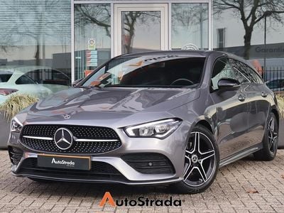 Occasion Mercedes CLA180 Shooting Brake AMG line 136 PK (100 kW) 2021 Grijs Stationwagen