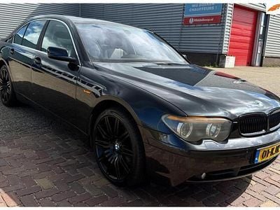Zwart Gebruikt 2003 BMW 735 Sedan | € 8.250