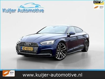 Occasion Audi A5 Sportback S-Line 150 PK (110 kW) 2019 Blauw (metallic) Hatchback