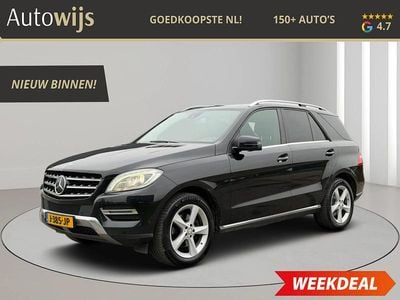 Zwart Gebruikt 2015 Mercedes ML350 SUV | € 13.895 (Super prijs)
