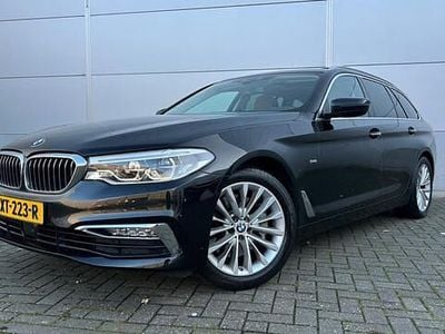 Zwart Gebruikt 2018 BMW 530 Luxury Line Stationwagen | € 19.950 (Super prijs)