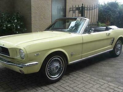 Occasion Ford Mustang 200 PK (147 kW) 1966 Geel Cabriolet