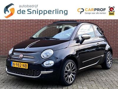 Zwart Occasion 2021 Fiat 500C Dolcevita Cabriolet | € 14.850 (Eerlijke prijs)