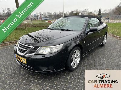 Zwart (metallic) Gebruikt 2009 Saab 9-3 Cabriolet Linear Cabriolet | € 7.950 (Super prijs)