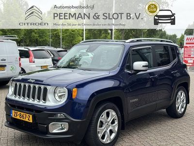 Blauw Occasion 2018 Jeep Renegade Limited SUV | € 17.950 (Duur)