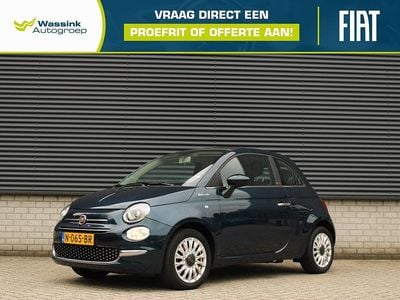 Occasion Fiat 500C Dolcevita 69 PK (50 kW) 2021 Blauw Cabriolet
