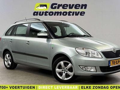 Occasion Skoda Fabia GreenLine 75 PK (55 kW) 2012 Groen (metallic) Stationwagen