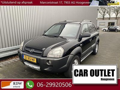 Zwart Gebruikt 2007 Hyundai Tucson Dynamiq SUV | € 3.450 (Eerlijke prijs)