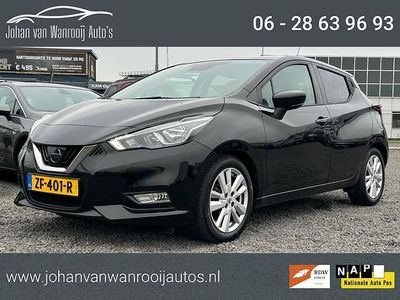 Zwart (metallic) Occasion 2019 Nissan Micra N-Connecta Hatchback | € 11.950 (Eerlijke prijs)