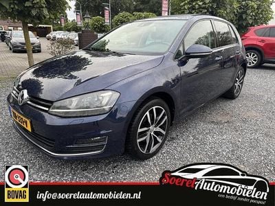Blauw Occasion 2014 VW Golf VII Highline Hatchback | € 13.600 (Eerlijke prijs)