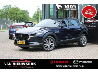 Deep chrysthal blue (blauw mica) Gebruikt 2025 Mazda CX-30 Center-Line SUV | € 34.900 (Eerlijke prijs)