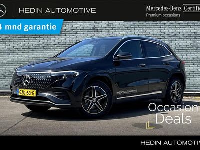 Zwart Occasion 2024 Mercedes EQA250+ AMG line SUV | € 43.900 (Iets duurder)