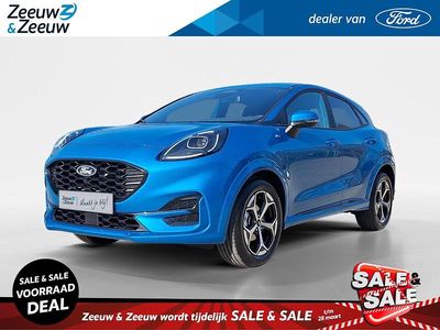 Nieuw Ford Puma ST-Line 125 PK (91 kW) 2025 Digital aqua blue SUV