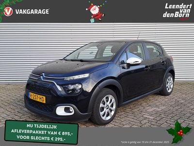 Zwart Gebruikt 2022 Citroën C3 PureTech Hatchback | € 13.995 (Eerlijke prijs)