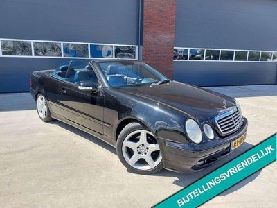 Zwart Gebruikt 2000 Mercedes CLK200 Avantgarde Cabriolet | € 6.950