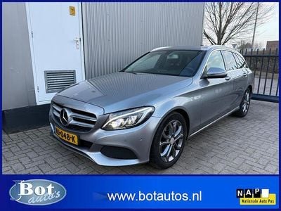 Grijs Occasion 2015 Mercedes C300 Ambition Stationwagen | € 9.950