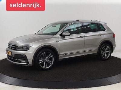 Grijs (metallic) Gebruikt 2018 VW Tiguan R-line SUV | € 23.400 (Goede deal)