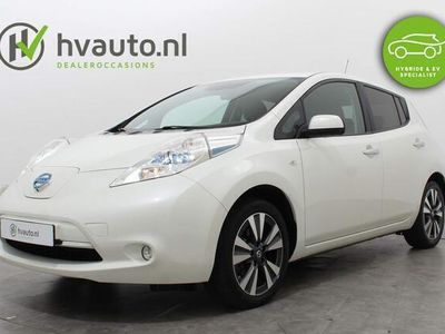 tweedehands Nissan Leaf TEKNA 30 KWH € 10.900,- na subsidie | Leer | 360 c