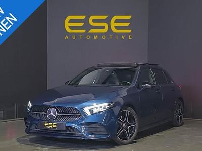 Blauw Occasion 2020 Mercedes A180 AMG line Hatchback | € 22.995 (Eerlijke prijs)