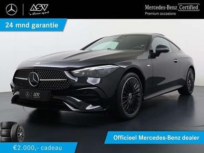 Zwart Gebruikt 2025 Mercedes CLE300 AMG line Coupé | € 69.880 (Eerlijke prijs)