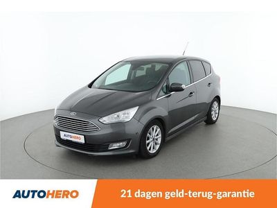 Grijs (metallic) Gebruikt 2016 Ford C-MAX Titanium MPV | € 8.250 (Eerlijke prijs)