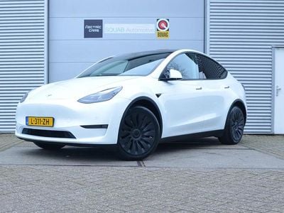 Wit Gebruikt 2021 Tesla Model Y Long Range AWD SUV | € 33.999 (Eerlijke prijs)