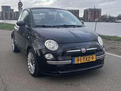 Zwart Occasion 2012 Fiat 500 Lounge Hatchback | € 5.999 (Eerlijke prijs)