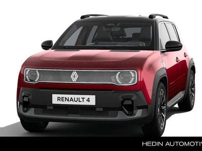 Rood Nieuw 2025 Renault 4 E-Tech Iconic SUV | € 35.277 (Eerlijke prijs)