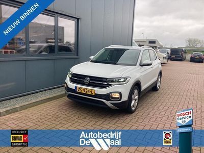 tweedehands VW T-Cross - 1.0 TSi 115pk Style LED/NAVI/PDC/TREKHAAK/WINTERPA