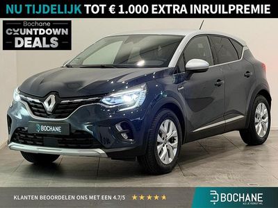 Bleu marine/gris highland (yuc) (donker blauw) Gebruikt 2020 Renault Captur Intens SUV | € 15.200 (Eerlijke prijs)