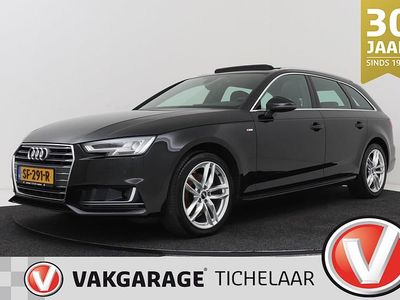 Zwart Occasion 2017 Audi A4 S-Line Stationwagen | € 24.450 (Eerlijke prijs)