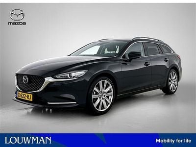 Zwart metallic Gebruikt 2024 Mazda 6 Signature Stationwagen | € 37.945 (Duur)