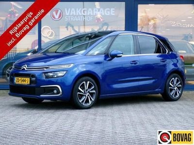 Blauw, metallic lak Gebruikt 2018 Citroën C4 Picasso Feel MPV | € 15.950